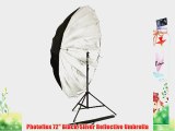 Photoflex 72 Black/Silver Reflective Umbrella