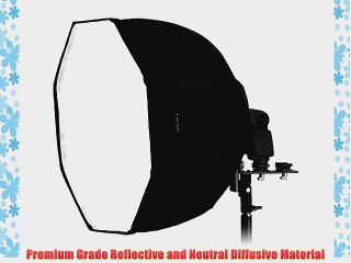 Fotodiox Ez-Pro Flash Softbox K50 20 (50 cm) Octagon for Nikon Flash Canon Speedlight for Nikon