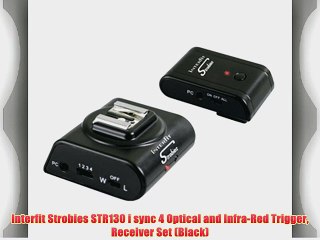 Interfit Strobies STR130 i sync 4 Optical and Infra-Red Trigger Receiver Set (Black)