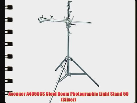 Avenger A4050CS Steel Boom Photographic Light Stand 50 (Silver)