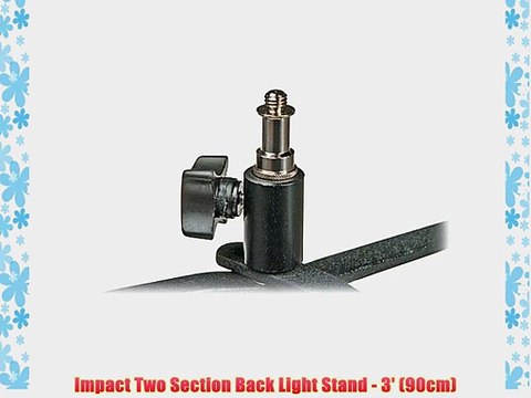 Impact Two Section Back Light Stand - 3' (90cm)