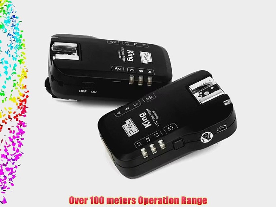 PIXEL King For Nikon Wireless TTL Flash Trigger