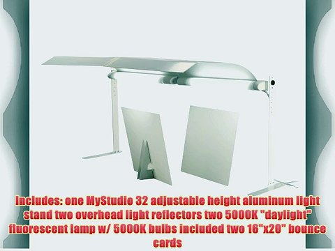 MyStudio? MS32LK 5000K Fluorescent Lighting Kit for MyStudio? MS32 Tabletop Photo Studio