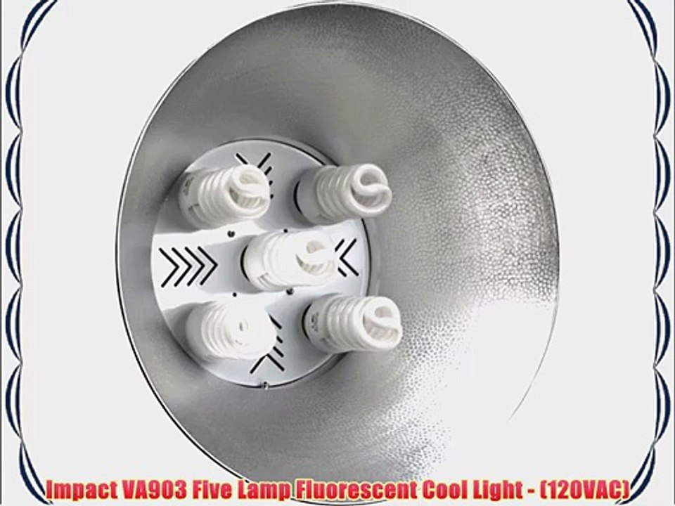 Impact VA903 Five Lamp Fluorescent Cool Light - (120VAC)