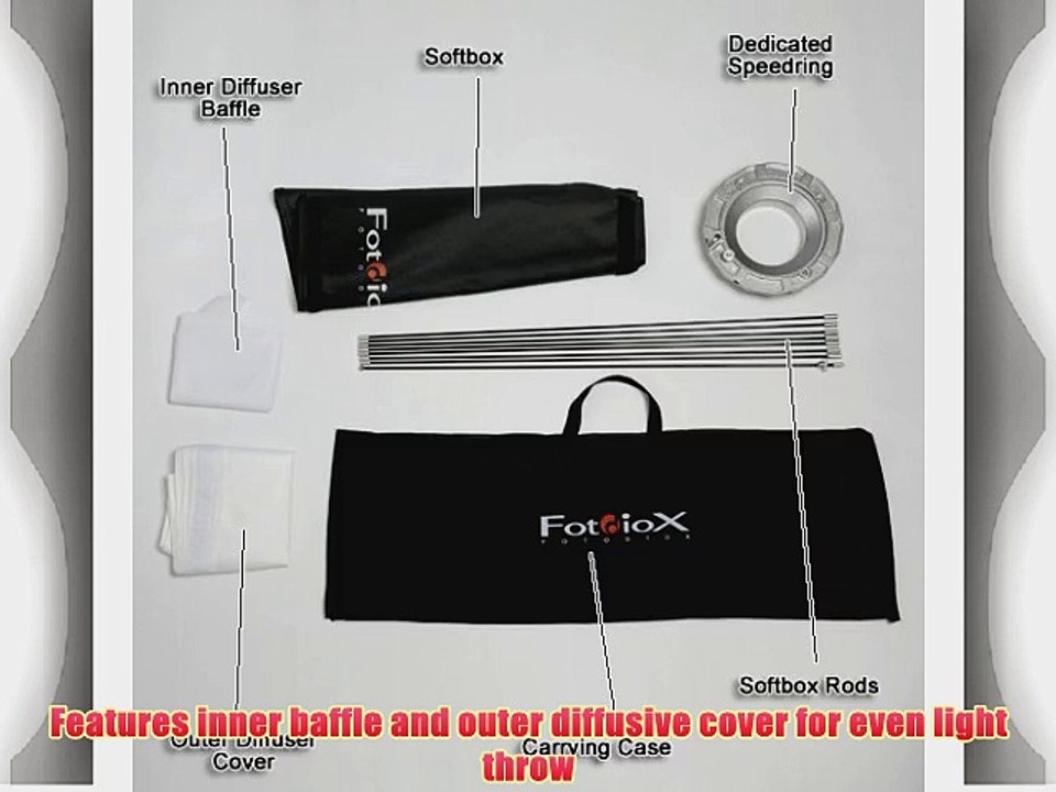 Fotodiox 10SBXCG36OT Pro Octagon Softbox 36-Inch with Speedring for Calumet Genesis 200 400