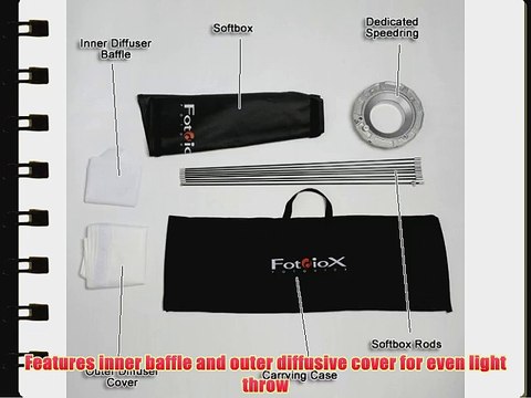 Fotodiox 10SBXEC60OT Pro Octagon Softbox 60-Inch with Speedring for Elinchrom MonoLights Prolinca