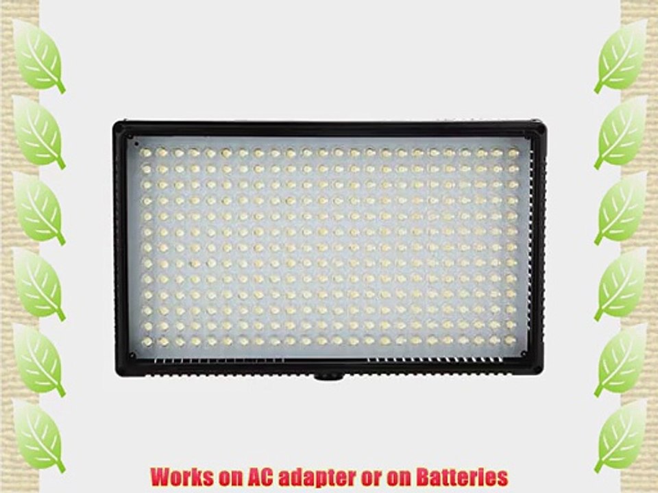 Flashpoint 312 LED Light Kit- Dual Color Shoe Mountable Dimmable