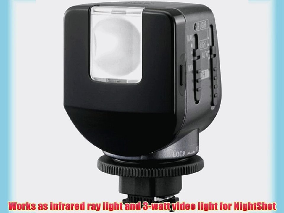 Sony HVL-HIRL IR NightShot and Video Light for Compatible Sony Camcorders