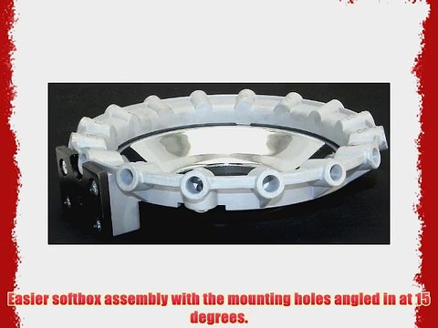 EZ Lightstand 3/8 Mountable Speed Ring Speedring / Softbox for AlienBees AlienBee Alien Bee