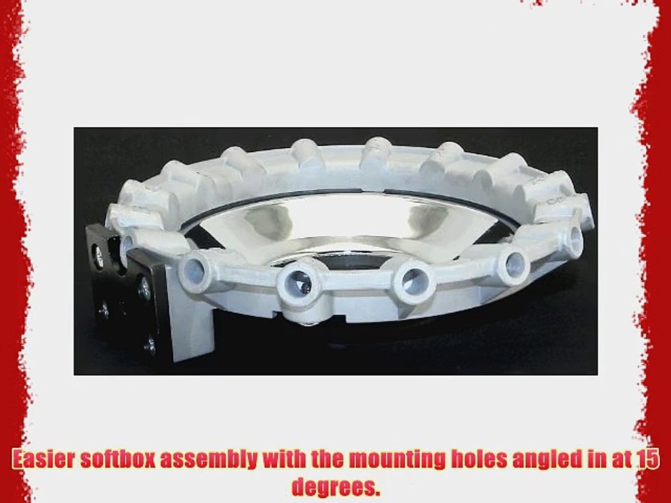 EZ Lightstand 3/8 Mountable Speed Ring Speedring / Softbox for AlienBees AlienBee Alien Bee