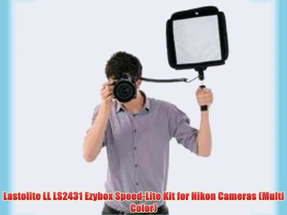 Lastolite LL LS2431 Ezybox Speed-Lite Kit for Nikon Cameras (Multi Color)