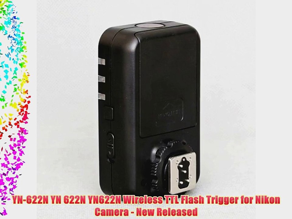 YN-622N YN 622N YN622N Wireless TTL Flash Trigger for Nikon Camera - New Released