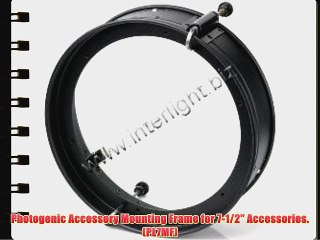 Photogenic Accessory Mounting Frame for 7-1/2 Accessories. (PL7MF)