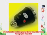 ePhoto Flash Studio Photography Master Slave Mini Strobe Photographic Flash 40M