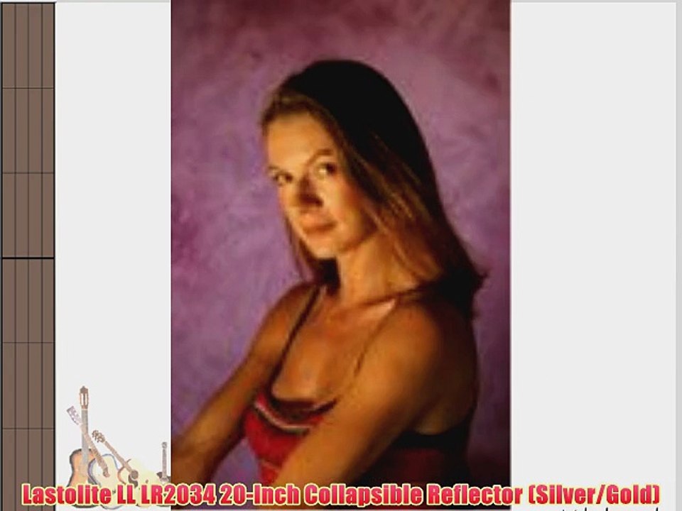 Lastolite LL LR2034 20-Inch Collapsible Reflector (Silver/Gold)