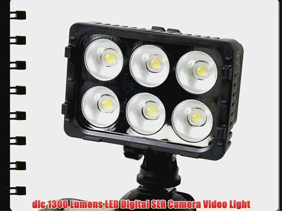 dlc 1300 Lumens LED Digital SLR Camera Video Light