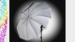 Interfit Photographic INT289 60-Inch Satin Umbrella with Removable Black Cover for Lighting