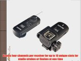 Bower RCRN3  3-In-1 Advanced Wireless Remote and Trigger for Nikon D90 and D5000 (Black)