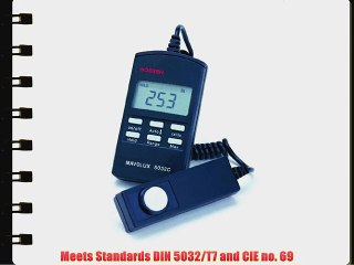 Gossen Mavolux 5032C Digital Footcandle and Lux Meter
