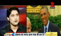 Indian media blast on Pakistan over Obama's India visit