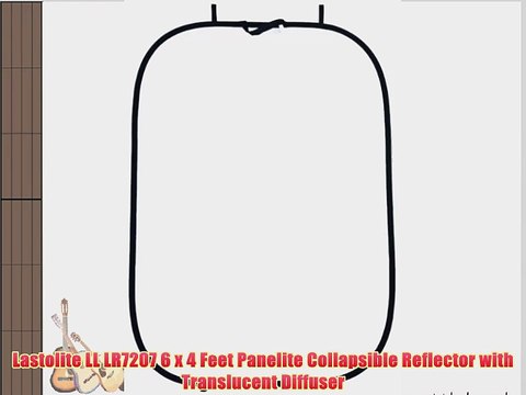 Lastolite LL LR7207 6 x 4 Feet Panelite Collapsible Reflector with Translucent Diffuser