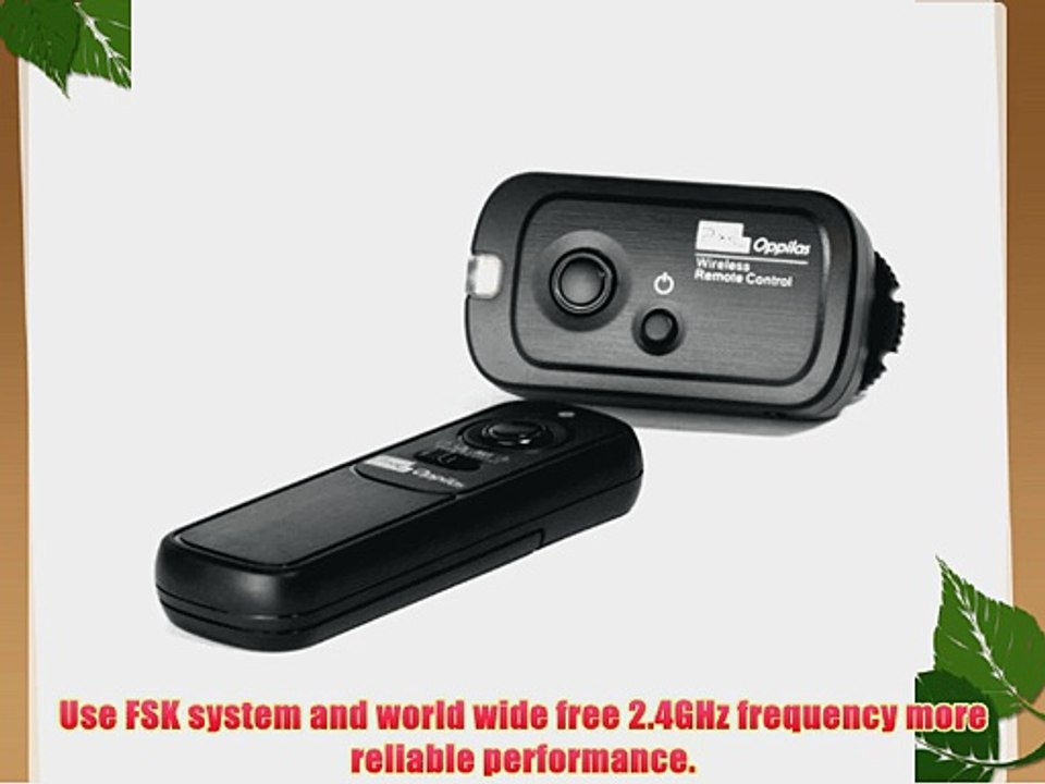 Pixel Oppilas RW-221 2.4GHz 16 Channels Wireless Shutter Release Remote Control for Olympus