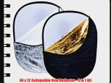 5 in 1 40 x 60 Collapsible Oval Multi Disc Reflector Kit