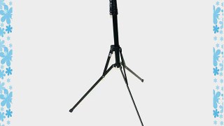 Bogen 3373 - 5 Section Light Stand with Retractable Legs (Black)