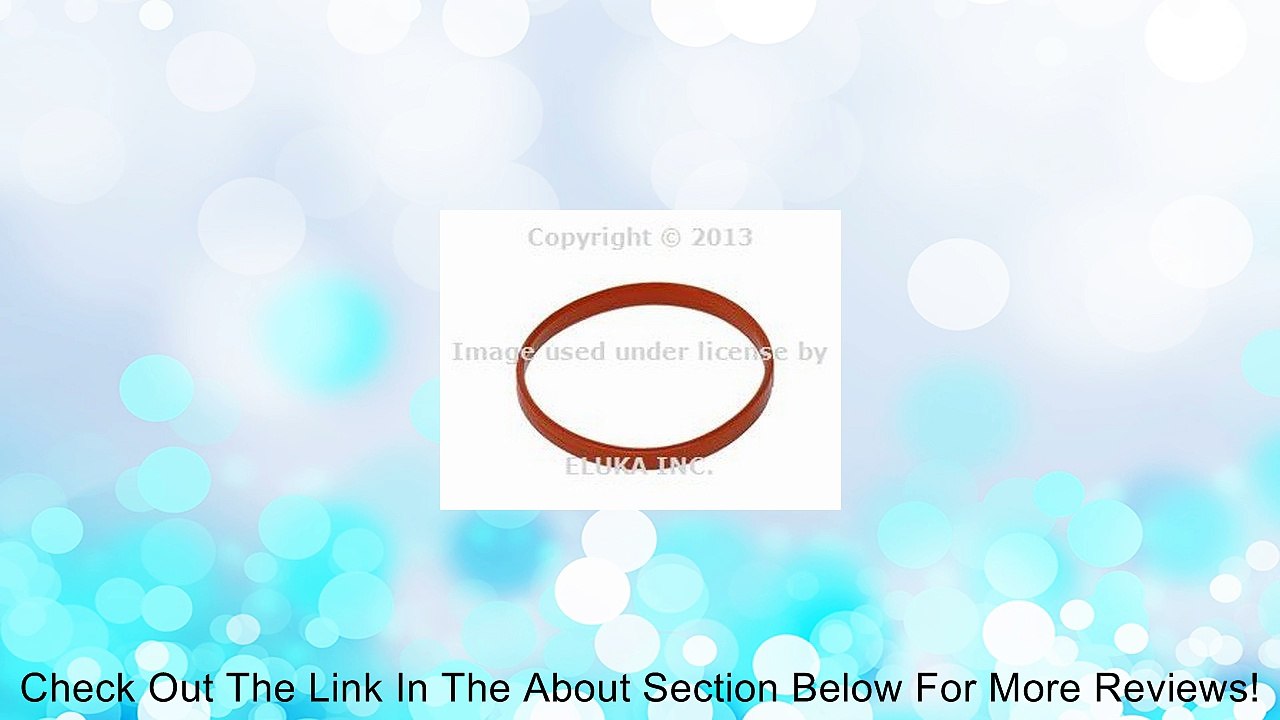 BMW Genuine Throttle body Housing to Flange Seal Profile Gasket for 540i 540iP 545i 550i 645Ci 650i 740i 740iL 740iLP 745i 745Li 750i 750Li ALPINA V8 X5 4.4i X5 4.6is X5 4.8i X5 4.8is Review