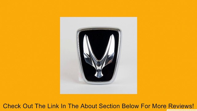 Hyundai Equus Tail Gate / Trunk Emblem *GENUINE OEM* Review