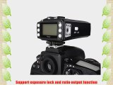 EACHSHOT Pixel King Pro Wireless 1/8000s TTL Flash Trigger with 2 Receivers for Nikon
