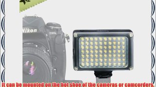 YONGNUO YN-0906 54 LED Camera Video Light For Canon  Nikon  samsung  Olympus  JVC  Pentax cameras