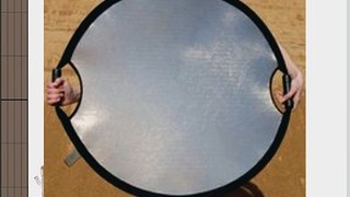 California Sun Mover Collapsible Pop-Up Reflector (32-Inch Diameter) (Zebra/White)