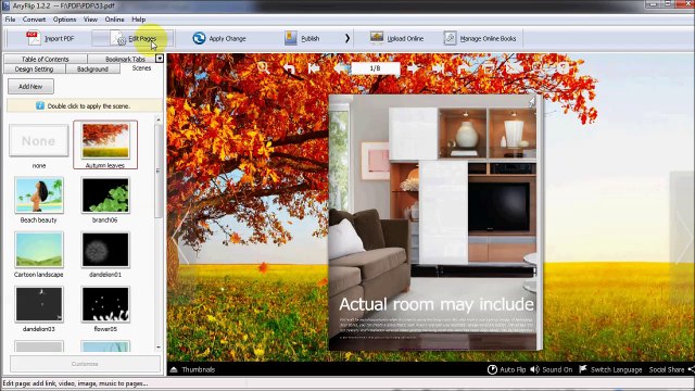 Free Page Flip Book Software-Anyflip to Create Interactive Flip Book with Multimedia Easily