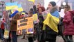 Ukrainian expats rally for tougher EU sanctions