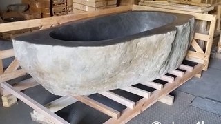 Natural River stone Bathtubs - Lux4home™