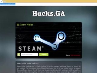 Steam Wallet Hack - Get Unlimited Money on Steam [no download]