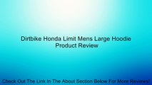 Dirtbike Honda Limit Mens Large Hoodie Review