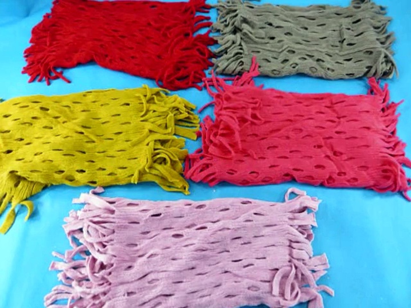 ⁣Wholesale Infinity Scarves Packs double fringed infinity scarf