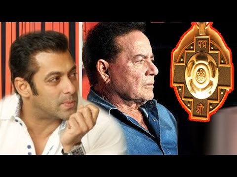 Salman's Father Salim Khan Refuses To Accept The Padma Shri Award