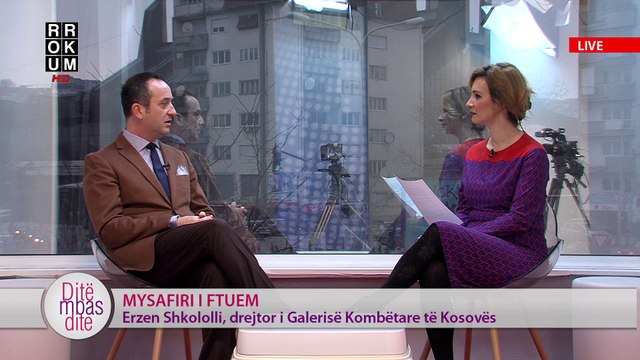 Ditë mbas Dite - Mysafiri i Ftuem: Erzen Shkololli, drejtor i Galerisë Kombëtare të Kosovës