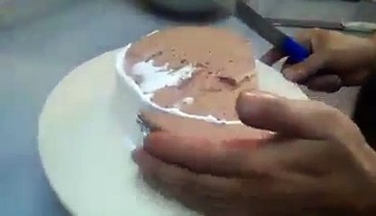 Kalp Şeklinde Pasta Yapma