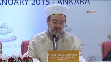 Diyanet İşleri Başkanı Görmez Basın Toplantısı 4