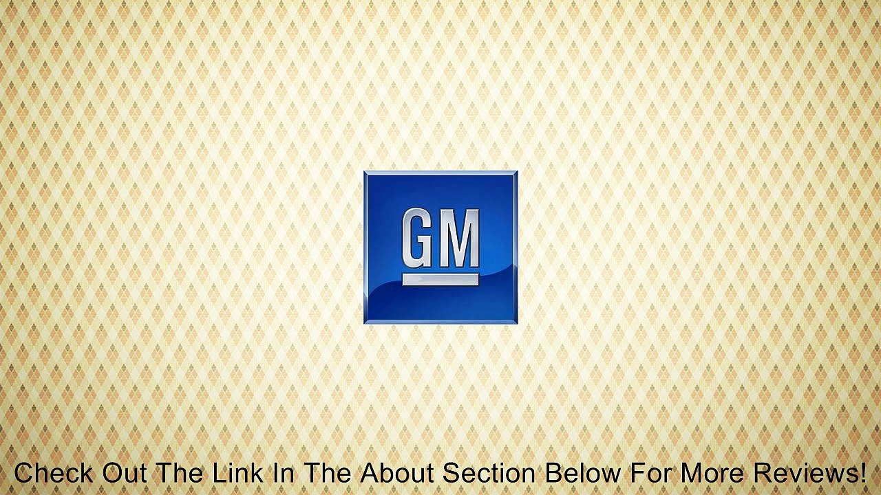 GM Seal - 12566429 Review