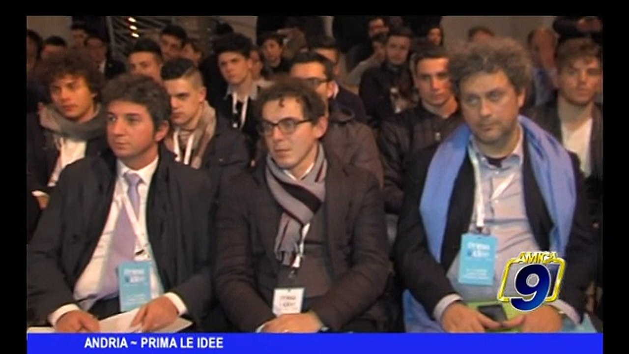 ANDRIA | "Prima le idee" con i senatori Gasparri ed Amoruso