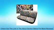 Forest Gray Camo Bench Seat Cover for Back or Front Pickups Cars Trucks SUVs Review