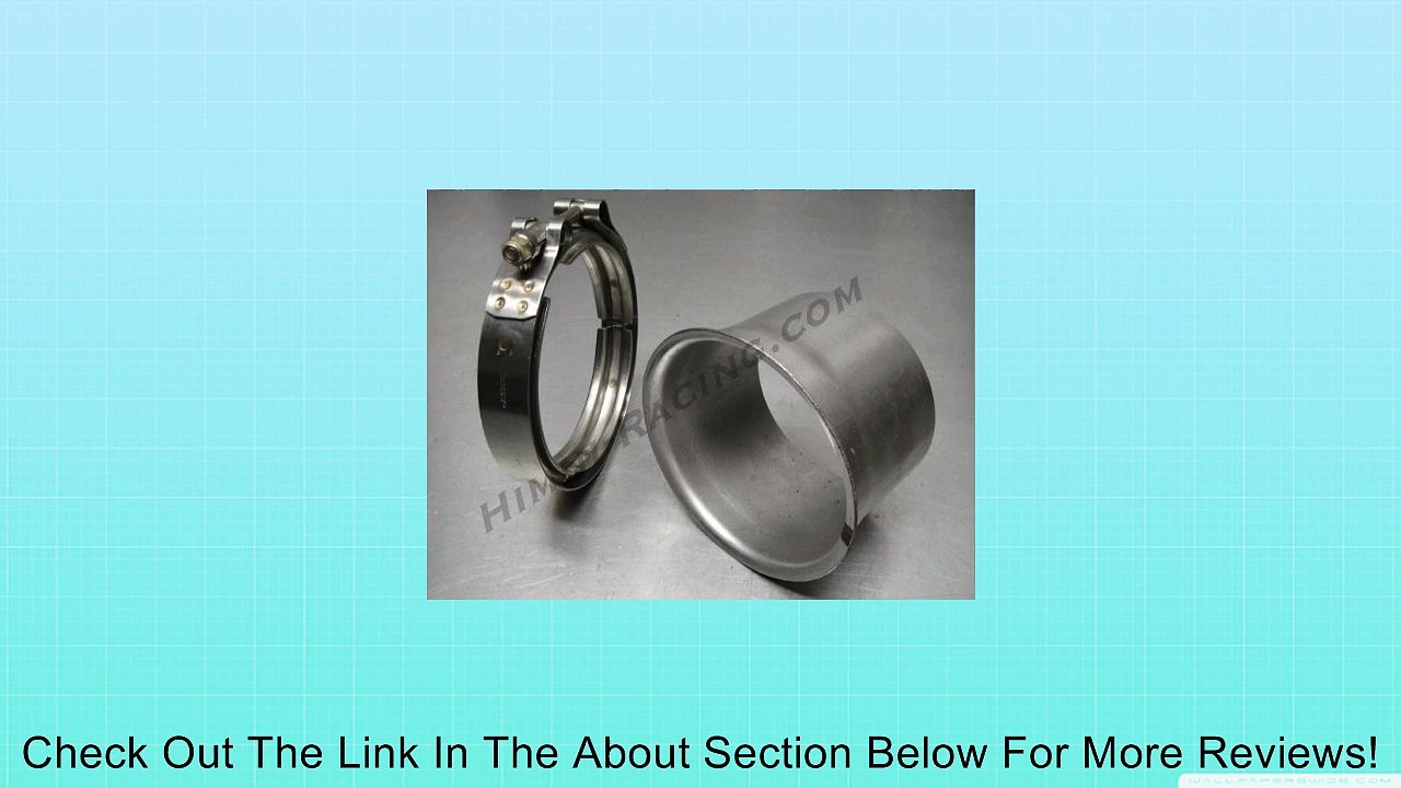 Himni Racing Borg Warner S400SX4 5.00" V-Band Flange & Clamp Kit Review