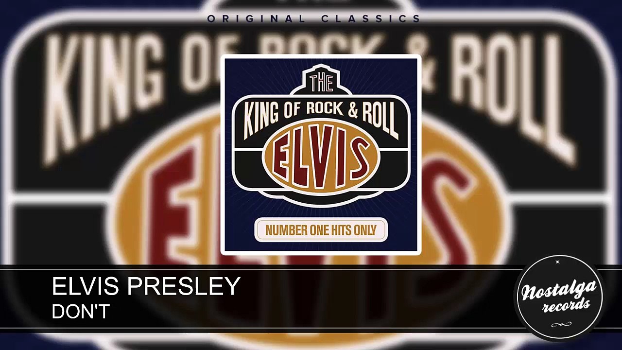 Elvis presley - don't