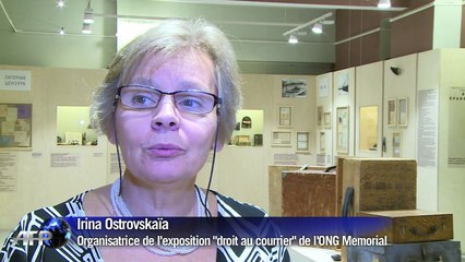 Une exposition à Moscou montre des lettres du Goulag