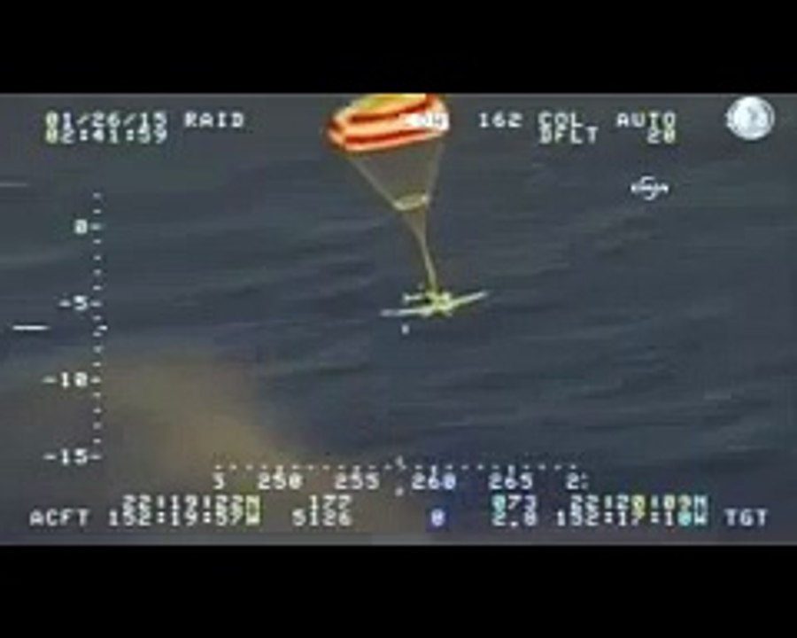 Havada Yakıtı Biten Uçak Okyanusa İnerken Pilotu Böyle Kuruldu